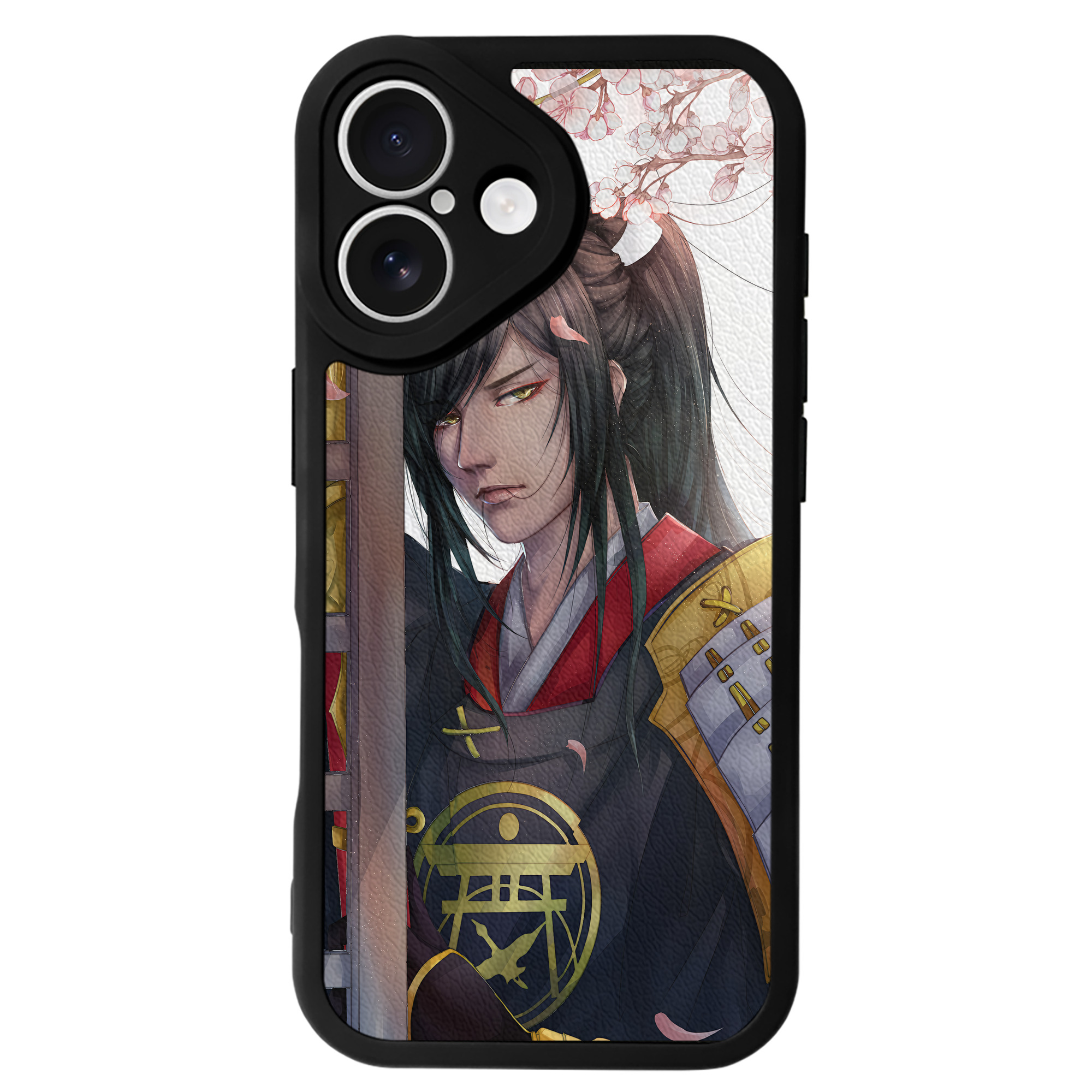 （画像用） 刀剣乱舞 Touken Ranbu 【iPhone 16シリーズ対応】シリコンスマホケース（レザー調） 材質：シリコン